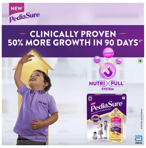 pediasure kesar badam powder 200 gm